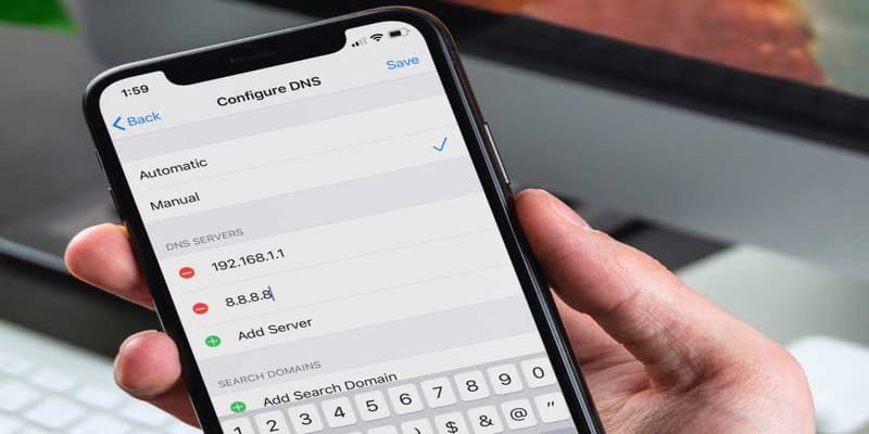 Thay đổi DNS đơn giản trên điện thoại IOS